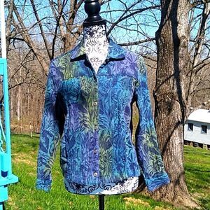 Chico's Design Size 6/8 Colorful Jacket